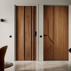 Modern Prehung Internal Door Oak interior timber door