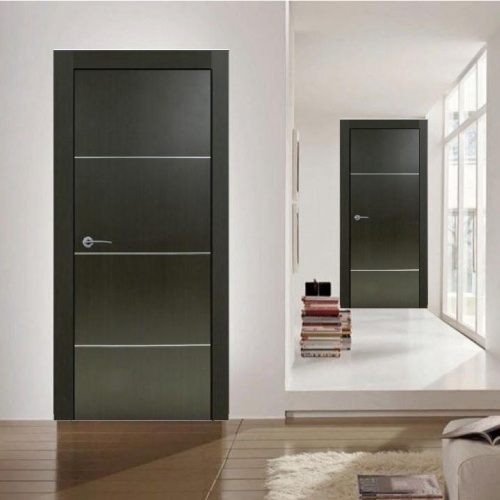 Interior Flush Hotel Door Wooden Bedroom Composite Internal Room Wood WPC Interior Doors