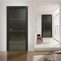 Interior Flush Hotel Door Wooden Bedroom Composite Internal Room Wood WPC Interior Doors