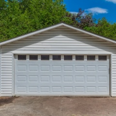 Modern Steel Sectional Garage Doors Overhead Insulated Flap Sliding Garage Door For Residential