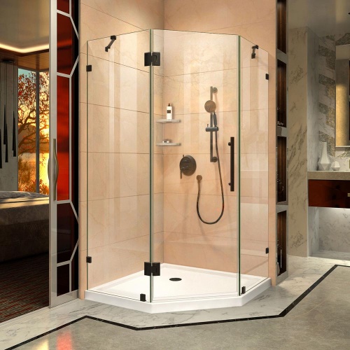 Corner Bathroom L Shape Frameless Shower Cubicles Foshan Square Modern Hinged Shower Enclosure Tempered Glass Shower Doors