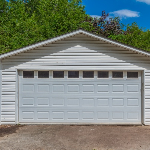 Custom wholesale aluminum glass panel garage door for residential