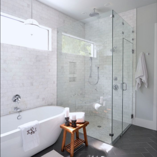 Corner Bathroom L Shape Frameless Shower Cubicles Foshan Square Modern Hinged Shower Enclosure Tempered Glass Shower Doors