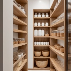 Customized Pantry Cabinet Tall Unit For Kitchen Storage Cabinets