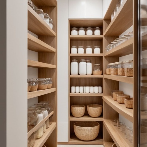 Customized Pantry Cabinet Tall Unit For Kitchen Storage Cabinets
