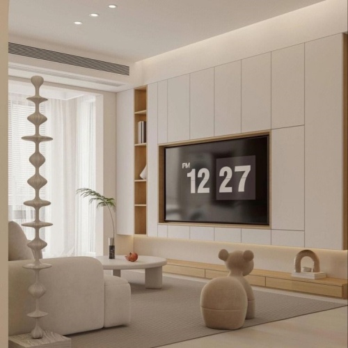 Wood tv cabinet For Living Room