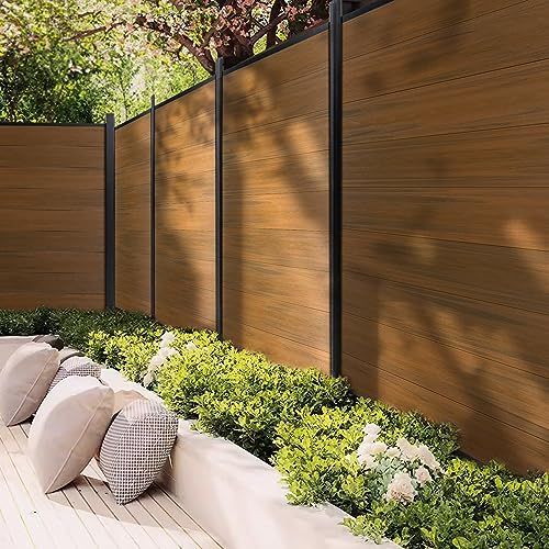 Customized wpc garden gates and fences panels