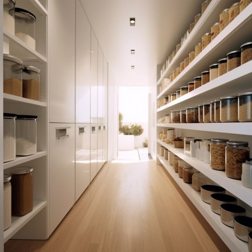 White Lacquer Pantry cabinets Factory Wood cabinet Designs