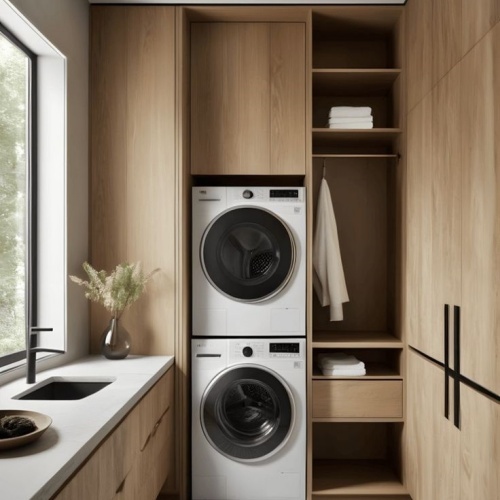 Laundry Room Cabinets &amp; Storage Ideas