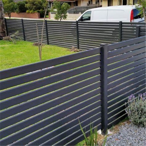 Aluminum private garden fence aluminum fence decoration