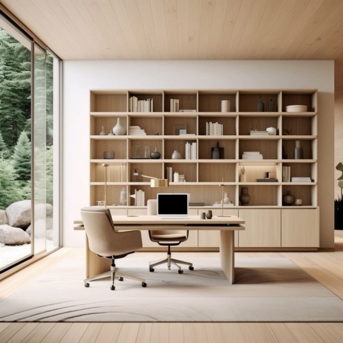 L shape office room furniture design modern office home ideas office cabinets