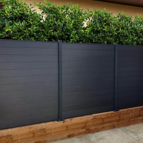 Aluminum private garden fence aluminum fence decoration