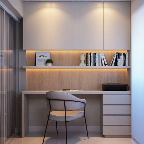 L shape office room furniture design modern office home ideas office cabinets