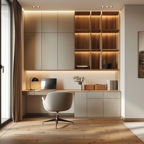 L shape office room furniture design modern office home ideas office cabinets