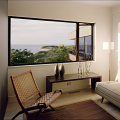 Panoramic View Minimalist High-Light Transmission Thermal Break Aluminum Casement Window