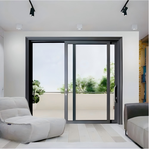 Minimalist Premium Custom Thermal Break Aluminum Sliding Door for Villa Seaview Houses
