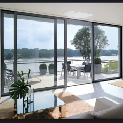 Minimalist Premium Custom Thermal Break Aluminum Sliding Door for Villa Seaview Houses