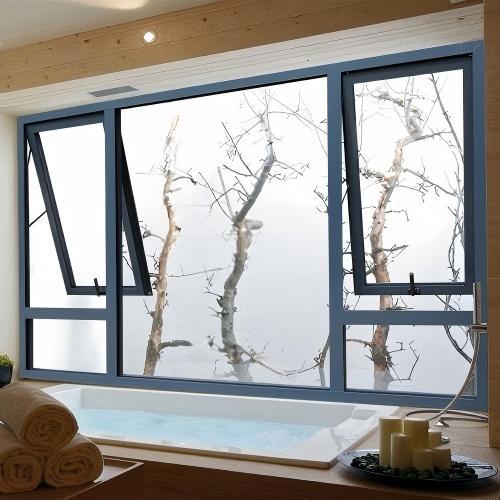 Wide View Sea View Villa Custom Thermal Break Aluminum Outward Opening Awning Window, Anti-Fall & Anti-Theft