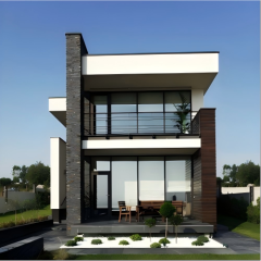 Slim Narrow Frame Minimalist Luxury Custom Aluminum Fixed Window