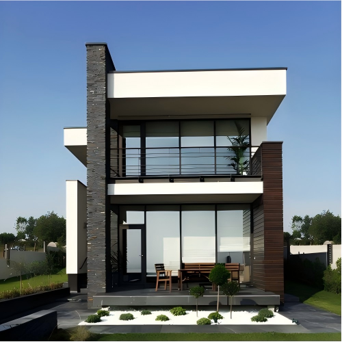 Slim Narrow Frame Minimalist Luxury Custom Aluminum Fixed Window