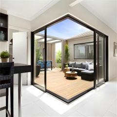 Modern Stylish Corner Custom Aluminum Sliding Door for Villa