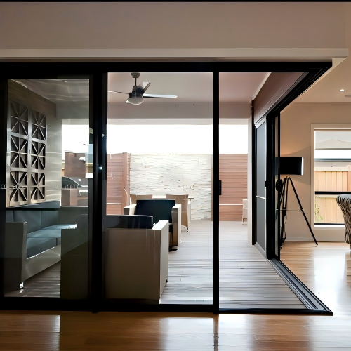 Modern Stylish Corner Custom Aluminum Sliding Door for Villa