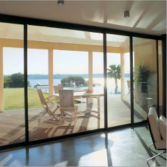Heavy Duty Custom Size Aluminum Sliding Door for Sunroom with Wide View
