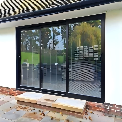 Custom Louver Privacy Sunshade Aluminum Sliding Window