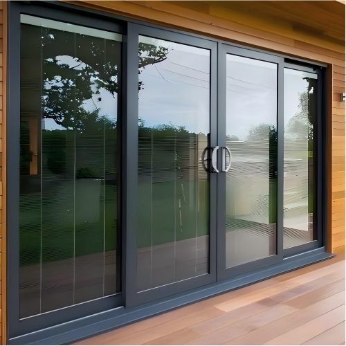 Custom Louver Privacy Sunshade Aluminum Sliding Window
