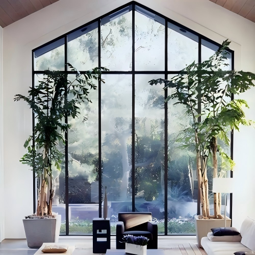 Unique Irregular Design Custom Aluminum Fixed Window