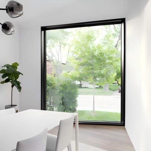 Custom Aluminum Fixed Window for Living Room, Hot Selling in USA with Natural Light Design