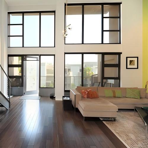 Hot Selling Custom Size Aluminum Fixed Window for USA Villa