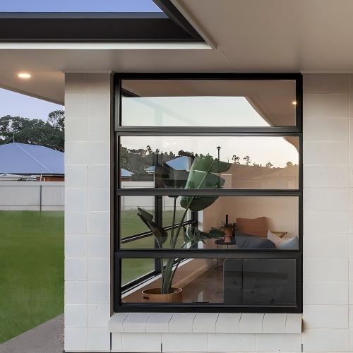 Minimalist Design Seaview Villa Custom Size Aluminum Awning Window