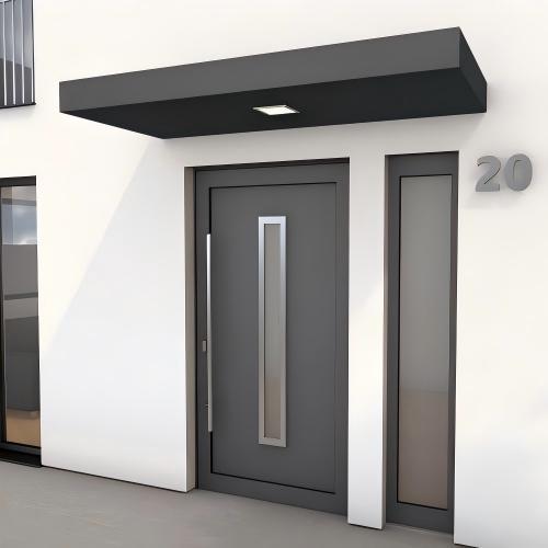 Small Size Customizable Aluminum Outdoor Canopy for Home, Sun and Rain Protection