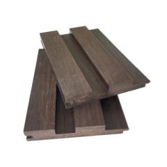 Bamboo fluted panel, waved bamboo facade shiplap