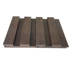 Bamboo fluted panel, waved bamboo facade shiplap