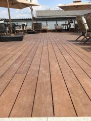 Curve surface Exterior Bamboo Deck, terrace board.