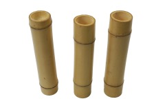 Natural Bamboo Poles for Sustainable Architecture and Decorative Design