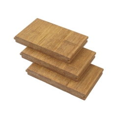 Terrasse extérieure en bambou, planche de terrasse, couleur bois teck
