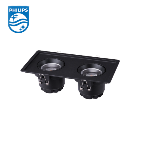 PHILIPS Spotlight GD700B 2XLED10 830 PSU MB BK 911401518871