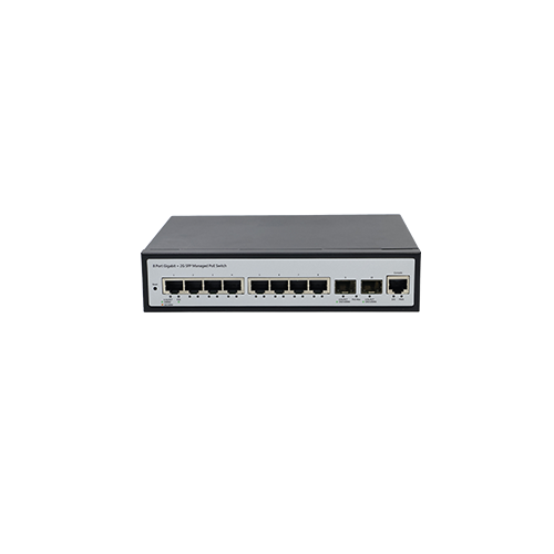 POE Network Switch Managed Layer2 Gigabit Access Ethernet Switch S5700-8TP2S