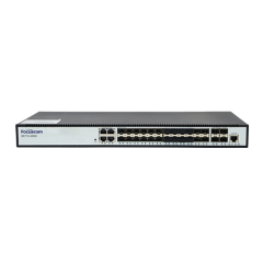 Fiber Switch 24 Ports Gigabit Layer3 Managed Network Switch 1G Ethernet Access Layer Switch S5710-28SX