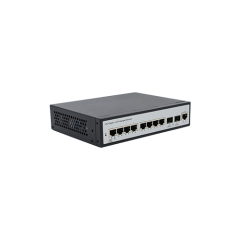 POE Network Switch Managed Layer2 Gigabit Access Ethernet Switch S5700-8TP2S