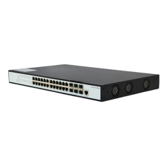 PoE Switch 2.5G Layer 3 Managed Ethernet Switch S5720-24MP6X