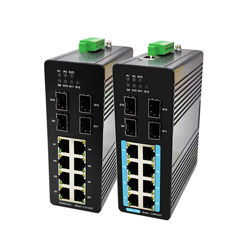 Indutrial Switch L2 Rail Mount Smart Management Gigabit Ethernet Switch S2000 Series