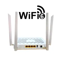 XPON GPON/EPON ONU 4GE WiFi-6 AX3000 ONT FC3004X