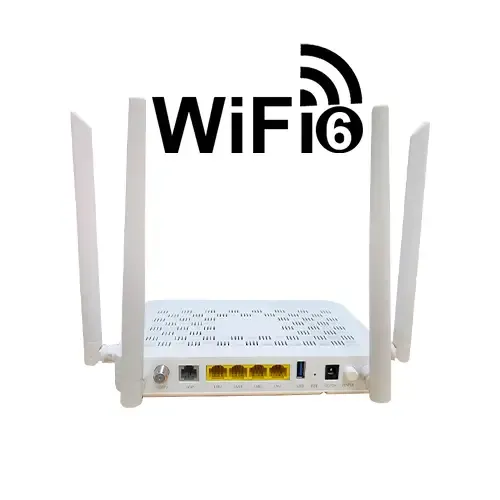 XPON GPON/EPON ONU 4GE+VOIP+CATV WiFi-6 AX3000 ONT FC3104X-T