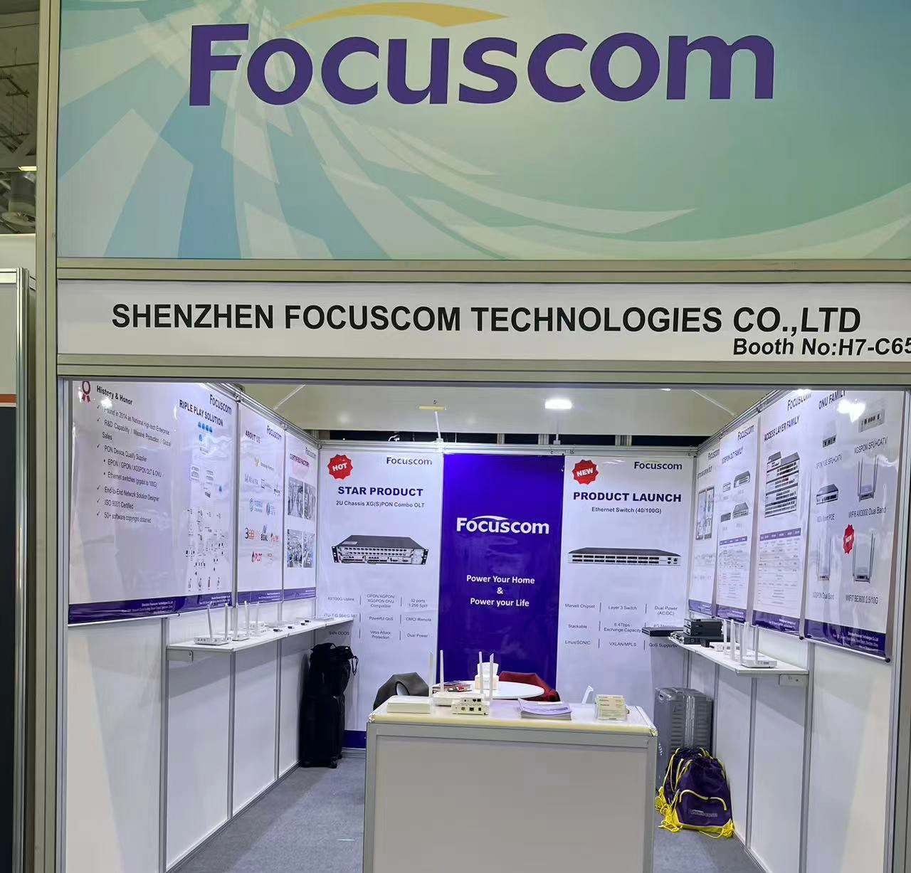 ANGA COM 2026 Successfully Concludes | Focuscom Showcases XGS-PON, WiFi 7 & Smart FTTx Solutions