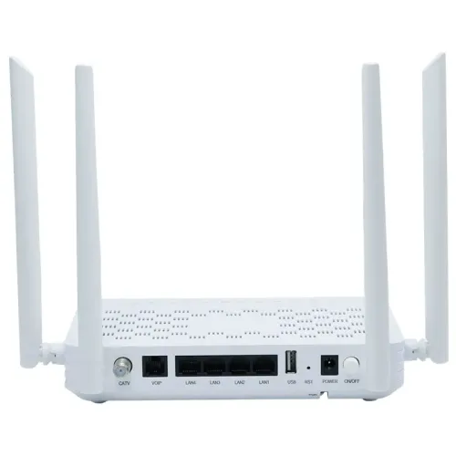 XPON GPON/EPON ONU 4GE+VOIP+CATV WiFi-5 ONT FC2104C-T