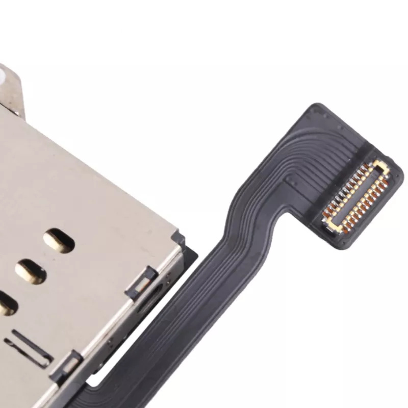 iPhone Repair Parts Wholesale Price For iPhone 13 Dual Sim Card Reader Holder Tray Sim Card Socket Slot Flex Cable Replacement From China Factory